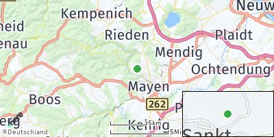 Google Map of Sankt Johann bei Mayen