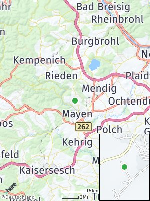 Here Map of Ettringen