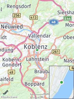 Here Map of Koblenz am Rhein