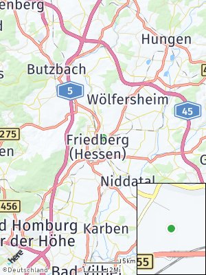 Here Map of Friedberg