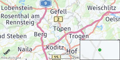 Google Map of Töpen
