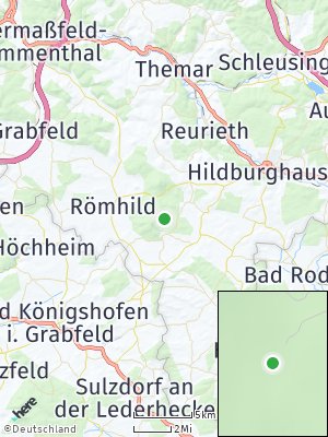 Here Map of Gleichamberg