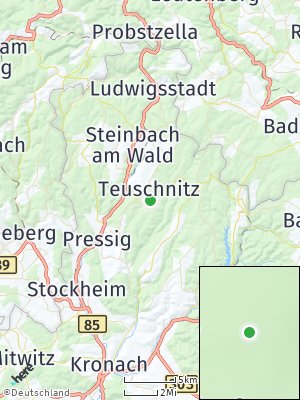 Here Map of Teuschnitz