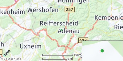 Google Map of Honerath bei Adenau