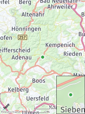 Here Map of Siebenbach
