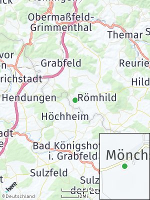 Here Map of Mendhausen