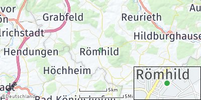 Google Map of Römhild