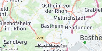 Google Map of Bastheim