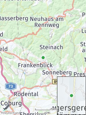 Here Map of Mengersgereuth-Hämmern