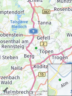 Here Map of Hirschberg