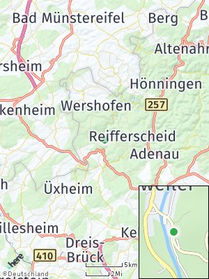 Here Map of Antweiler bei Adenau