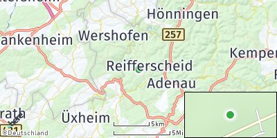 Google Map of Rodder bei Adenau