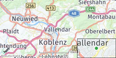 Google Map of Vallendar