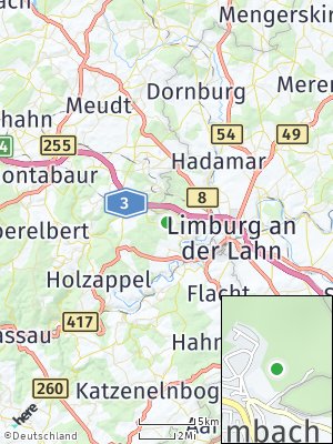 Here Map of Hambach bei Diez