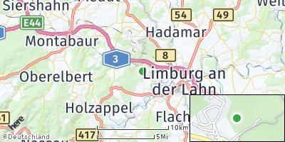 Google Map of Hambach bei Diez
