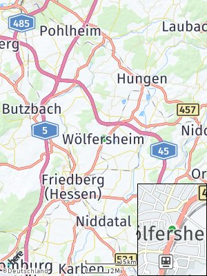 Here Map of Wölfersheim