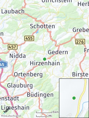 Here Map of Hirzenhain