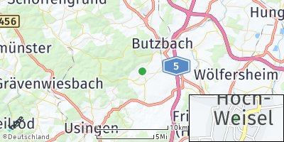 Google Map of Hoch-Weisel