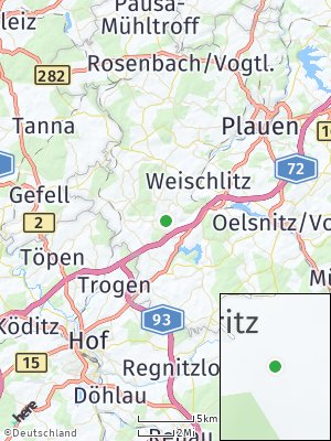 Here Map of Burgstein bei Plauen