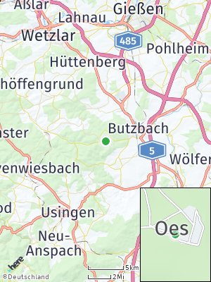 Here Map of Hausen-Oes