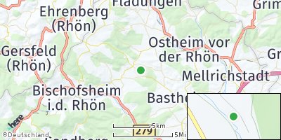 Google Map of Oberelsbach