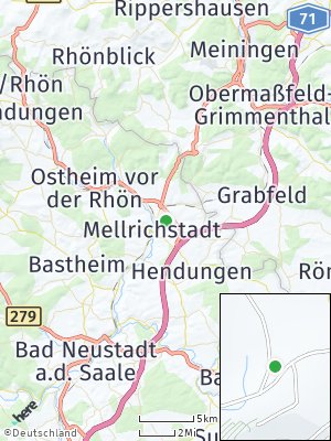 Here Map of Mellrichstadt