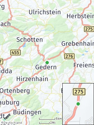 Here Map of Gedern