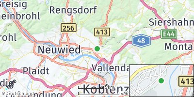 Google Map of Bendorf/Rhein