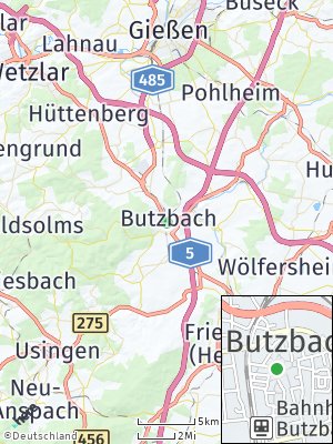 Here Map of Butzbach