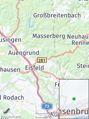 Here Map of Sachsenbrunn