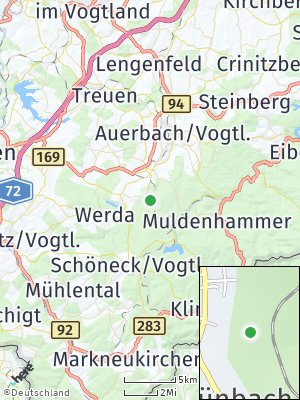 Here Map of Grünbach