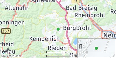 Google Map of Niederdürenbach