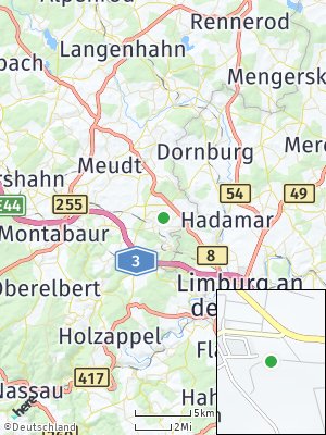 Here Map of Obererbach bei Montabaur