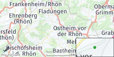 Google Map of Sondheim vor der Rhön