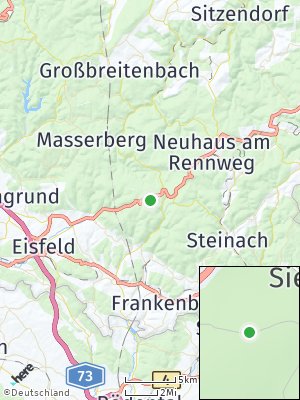 Here Map of Siegmundsburg