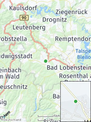 Here Map of Wurzbach