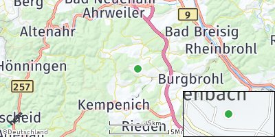 Google Map of Oberdürenbach