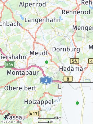 Here Map of Zehnhausen bei Wallmerod