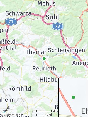 Here Map of Ehrenberg