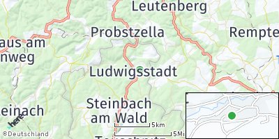 Google Map of Ludwigsstadt