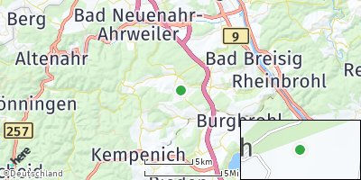 Google Map of Dedenbach