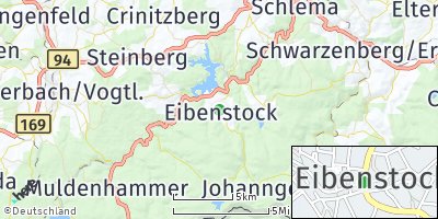 Google Map of Eibenstock