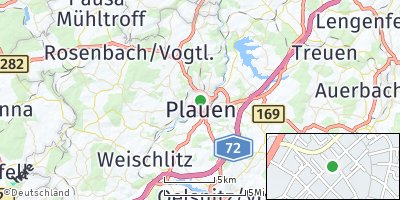 Google Map of Plauen