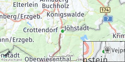Google Map of Bärenstein