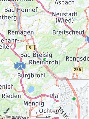 Here Map of Rheinbrohl