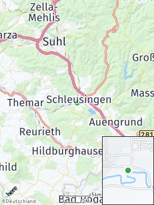 Here Map of Schleusingen