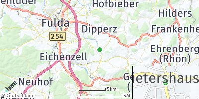 Google Map of Dietershausen