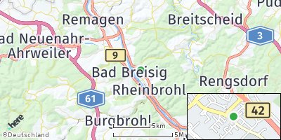 Google Map of Bad Hönningen