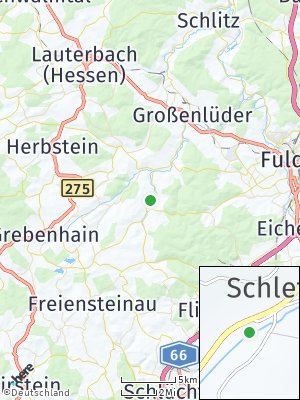 Here Map of Hosenfeld