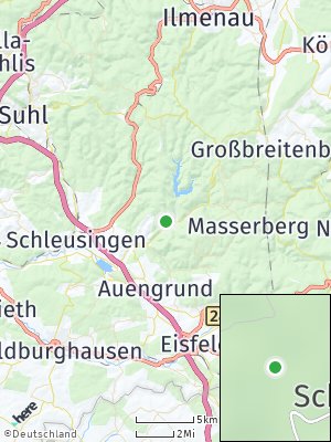 Here Map of Schleusegrund